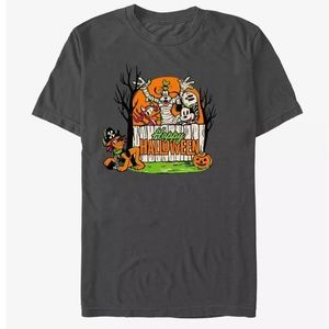 Disney 100 Halloween Mickey Mouse Group T-Shirt